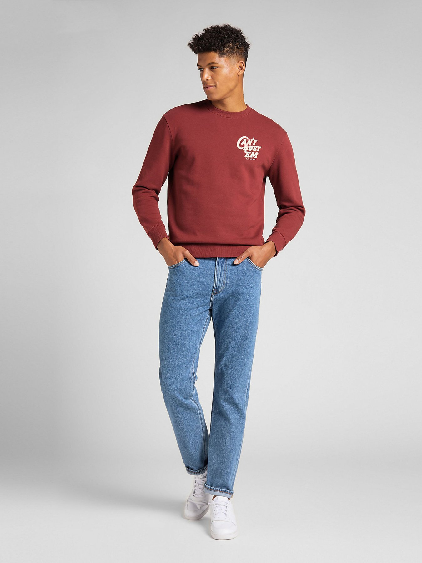 Широкие джинсы Lee West Light New Hill модель L70WMWGW_32 Фото