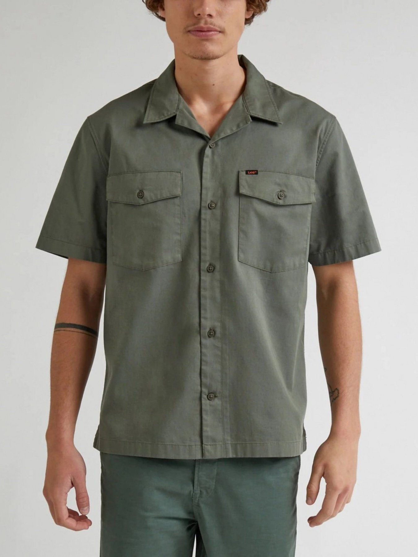 Сорочка повсякденна Lee Double Pocket модель L68POM43 Фото