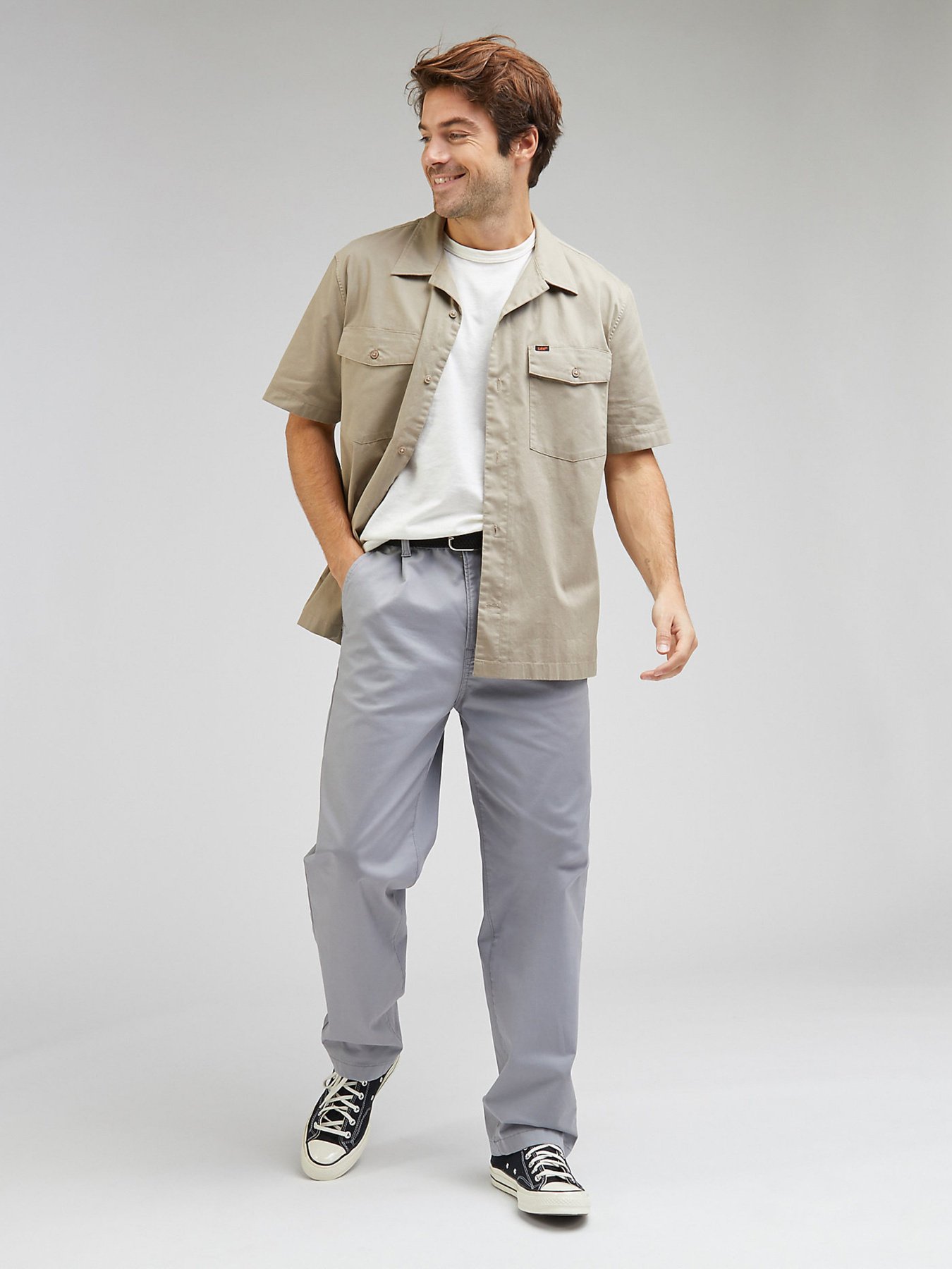 Сорочка повсякденна Lee Double Pocket модель L68POMA24 Фото