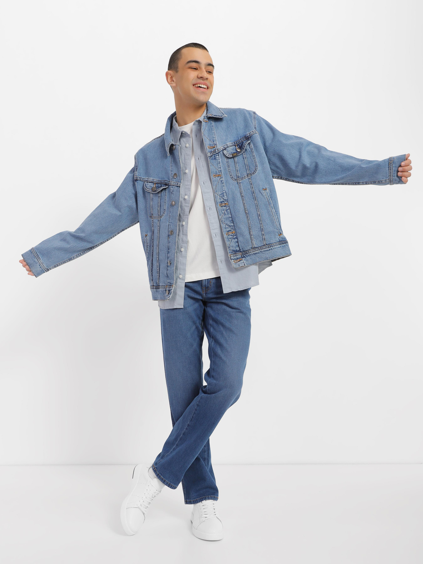 Джинсова куртка Lee Legendary Rider модель LL61DDA82 Фото