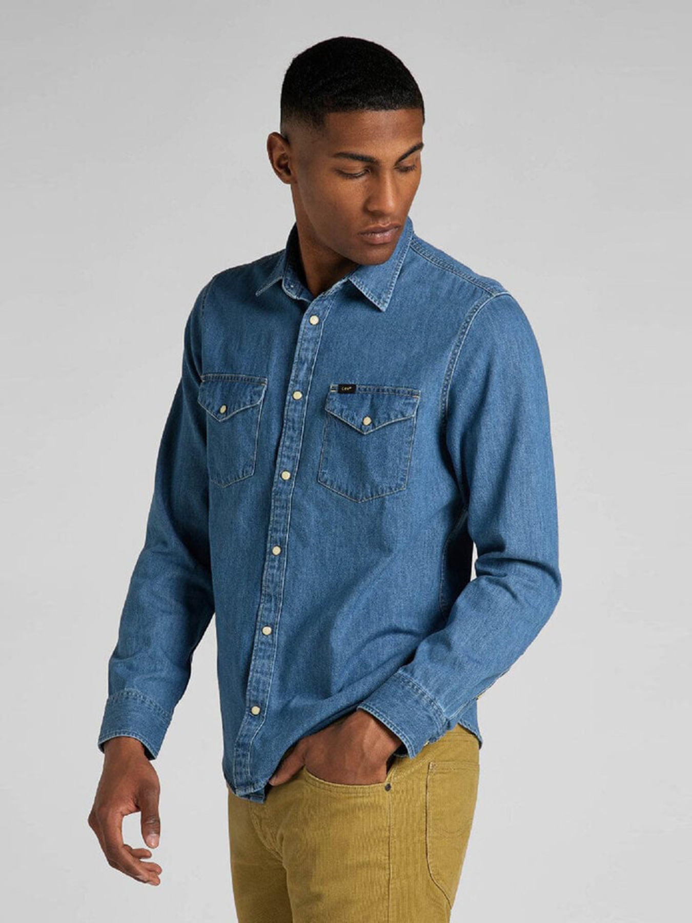 Рубашка повседневная Lee модель L69HKXLR Фото