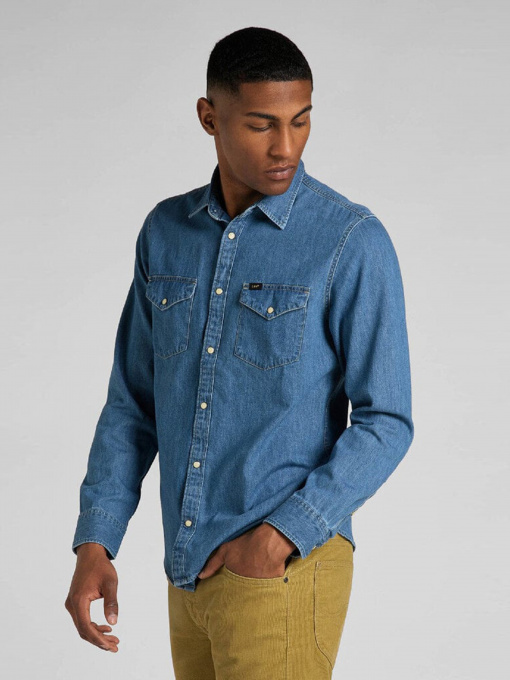 Рубашка повседневная Lee модель L69HKXLR Фото