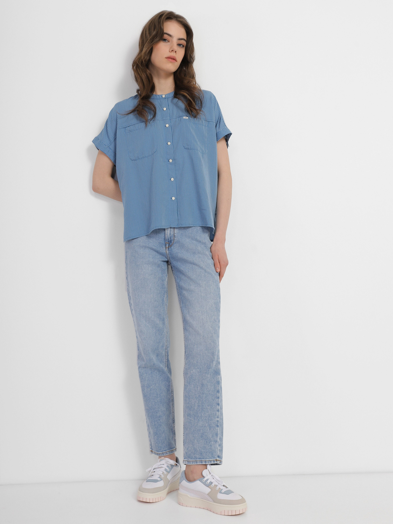 Рубашка Lee Cap Sleeve модель L46FGKA38 Фото