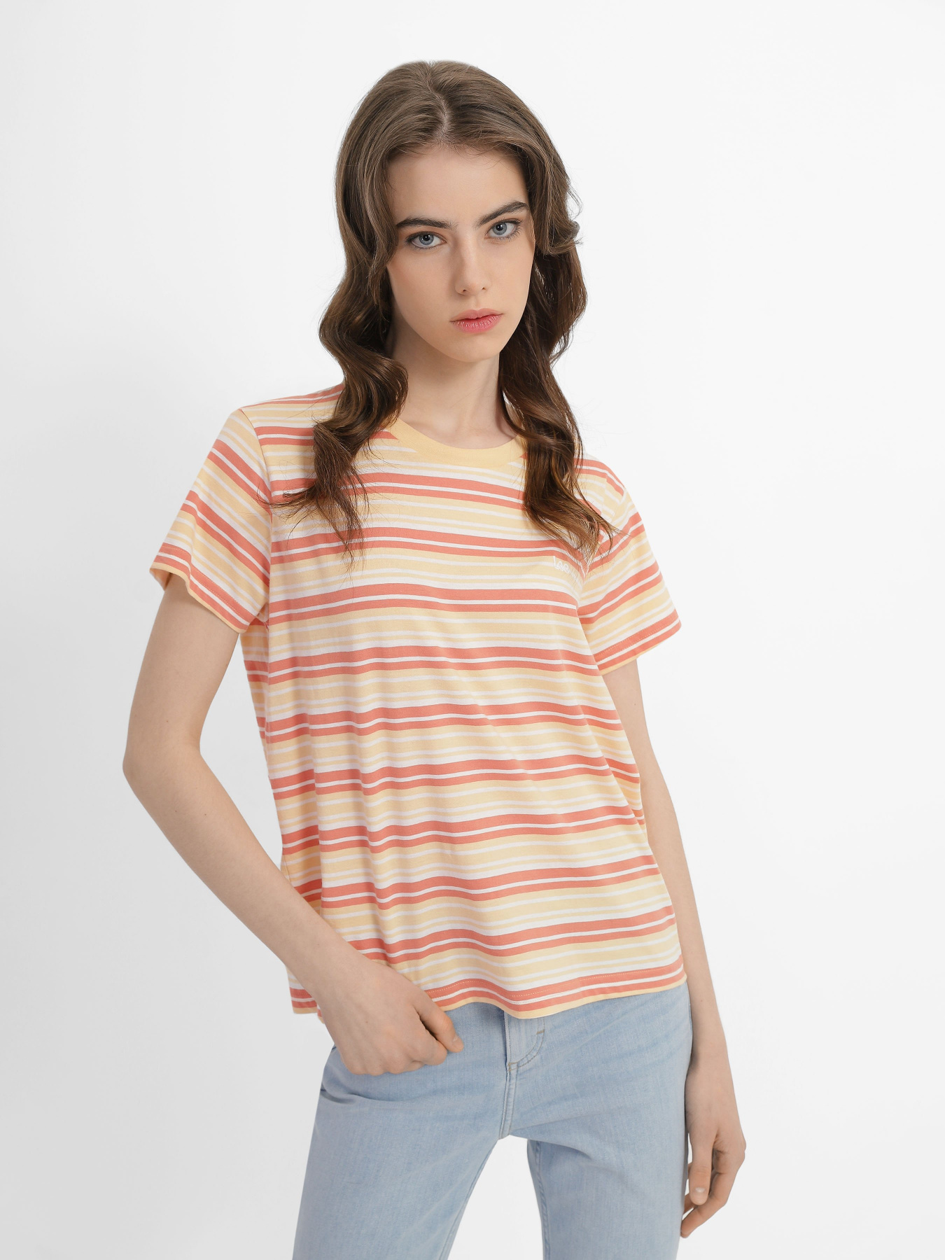 Футболка Lee Yarn Dye Stripe модель LV02GEA37 Футболка Lee Yarn Dye Stripe модель LV02GEA37 Фото