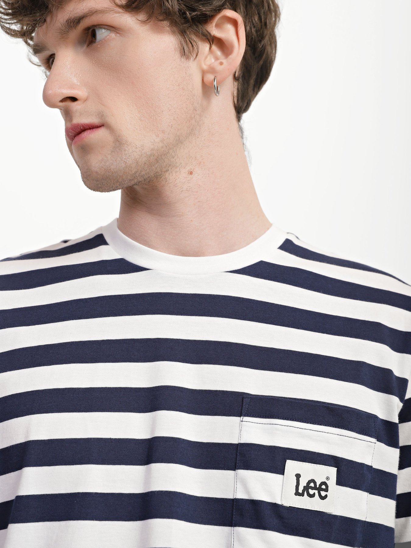 Футболка Lee Yarn Dye Stripe модель LV12GF35 Фото