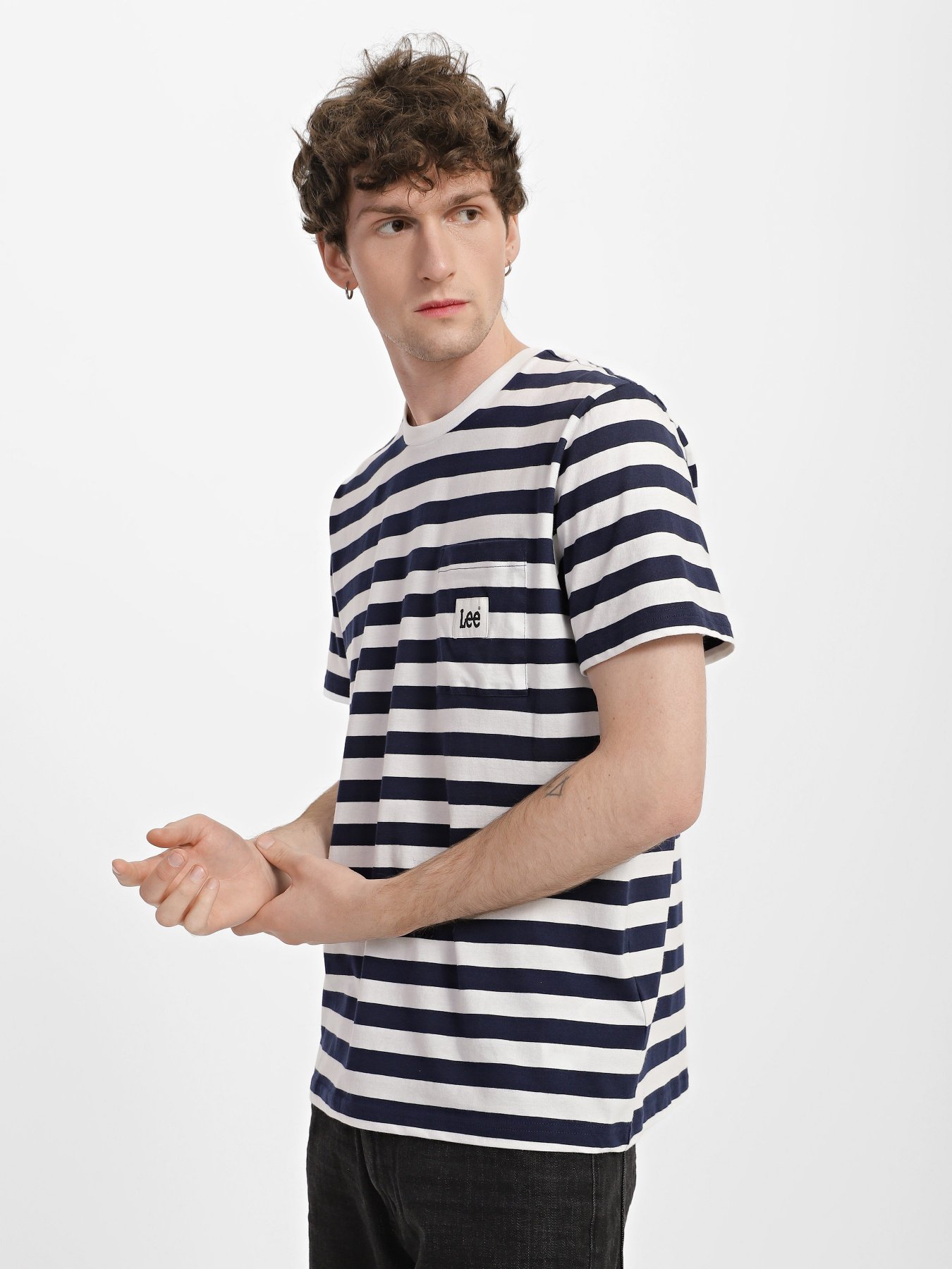 Футболка Lee Yarn Dye Stripe модель LV12GF35 Фото