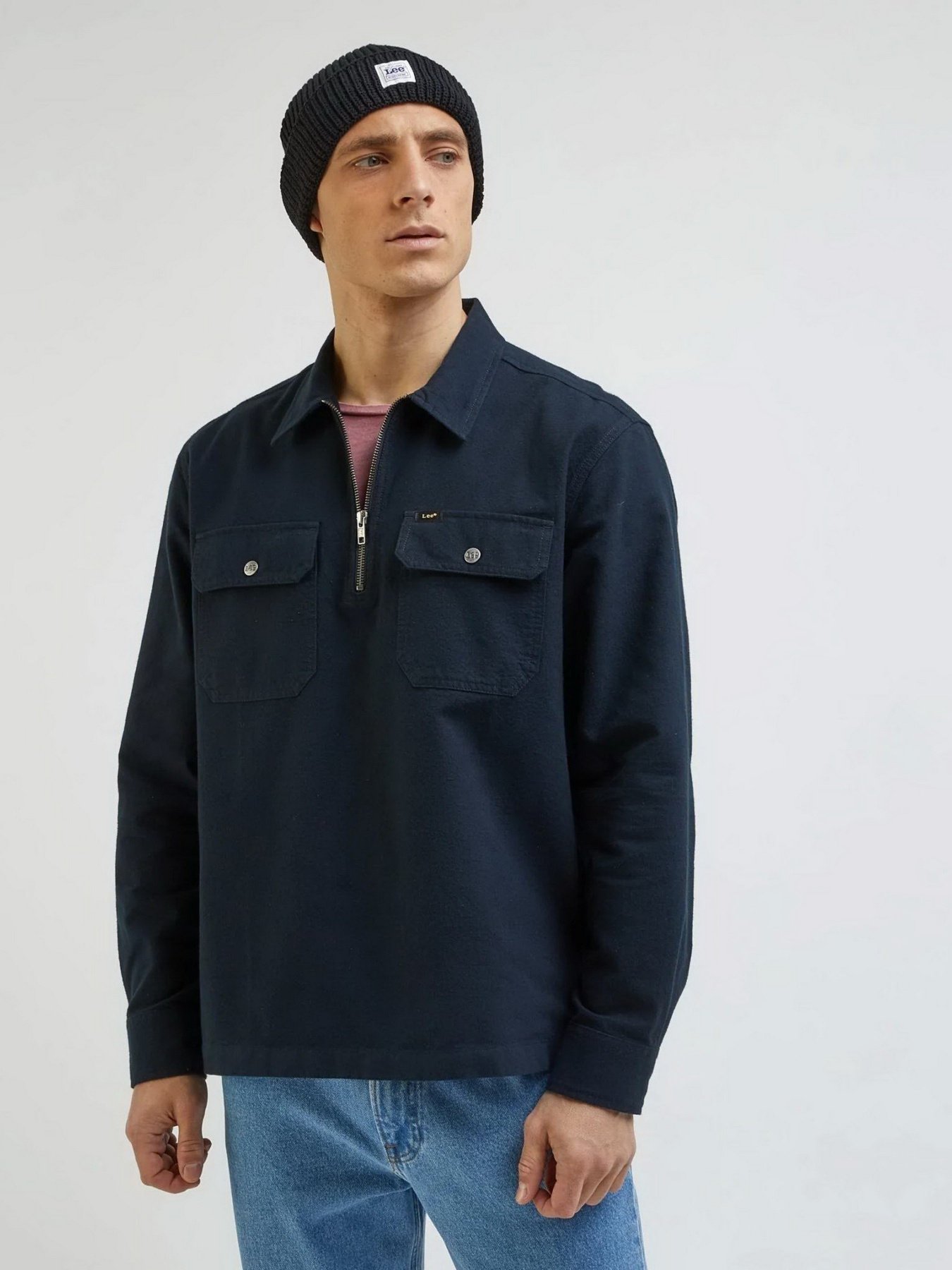 Шапка Lee Workwear Beanie модель 112342461 Фото