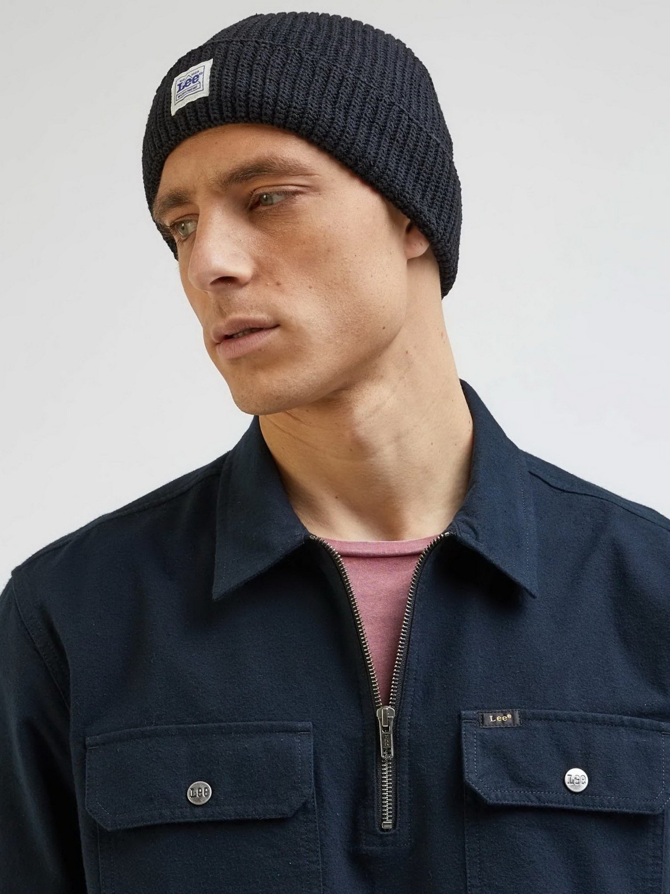 Шапка Lee Workwear Beanie модель 112342461 Фото