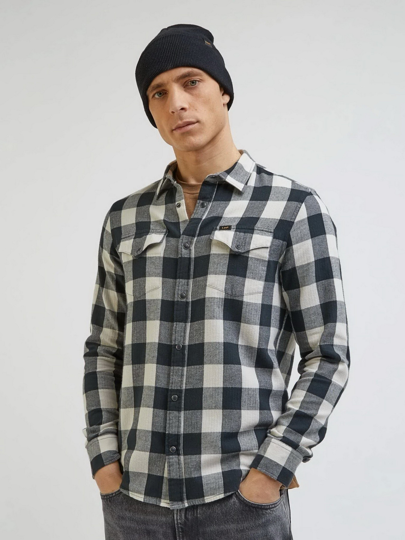 Шапка Lee Essential Beanie модель 112342466 Фото