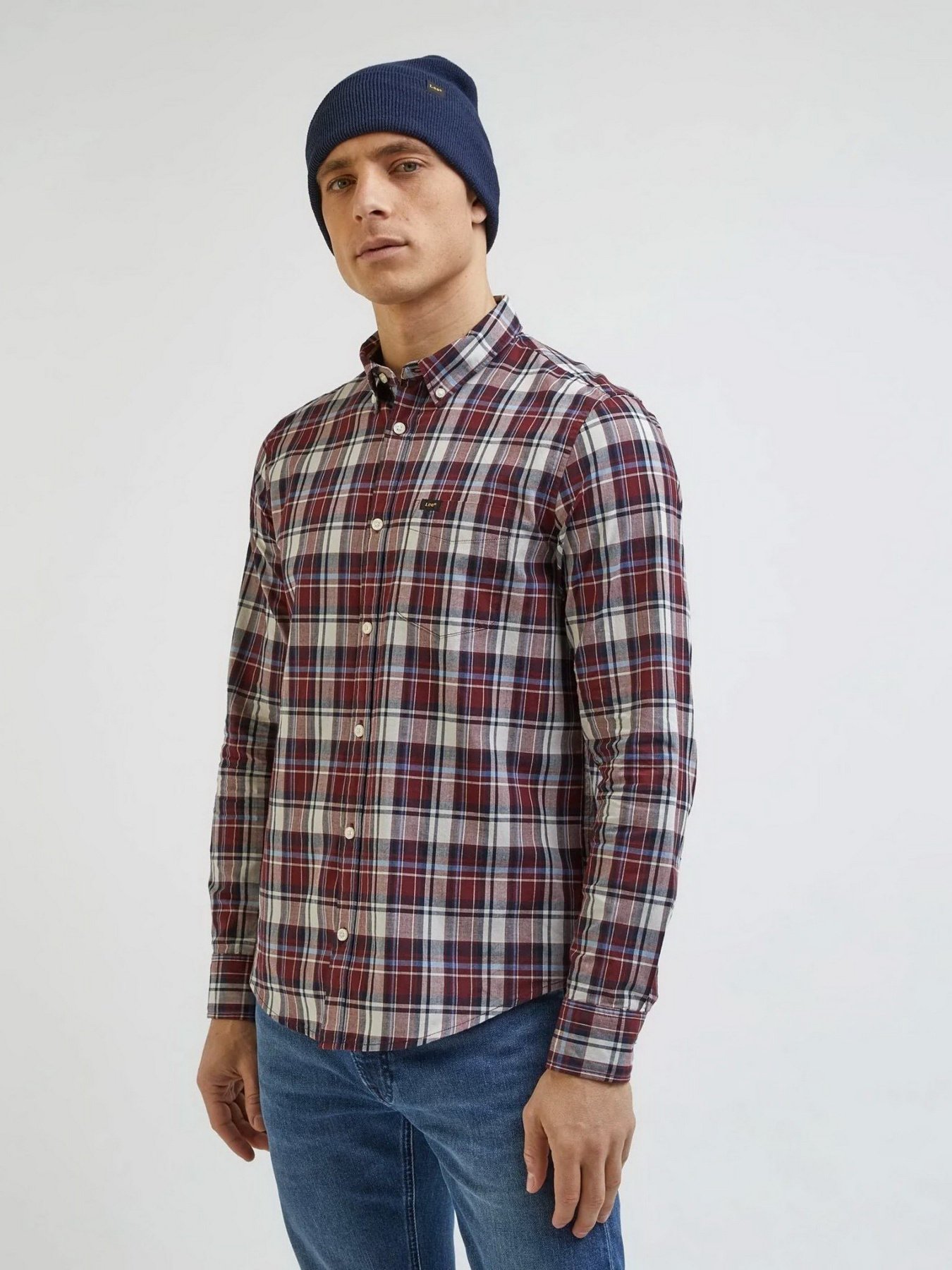 Шапка Lee Essential Beanie модель 112342467 Фото