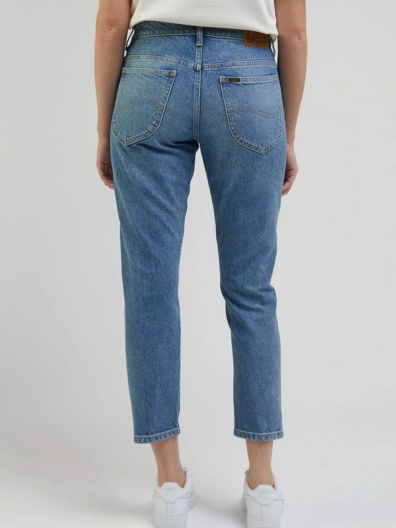 Завужені джинси Lee Rider Slim Straight Модель 112341337 Фото