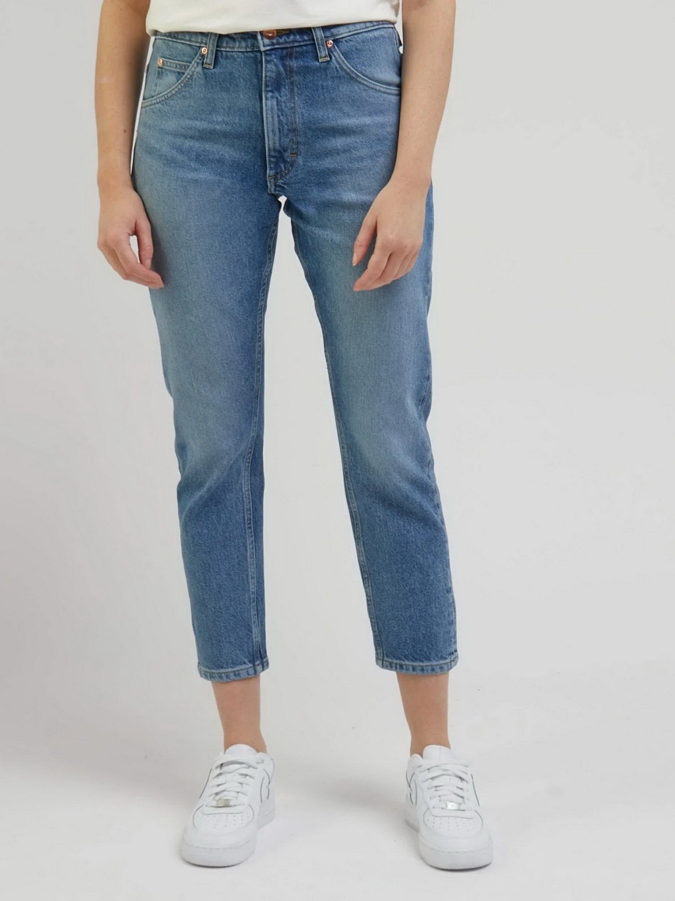 Завужені джинси Lee Rider Slim Straight Модель 112341337 Фото