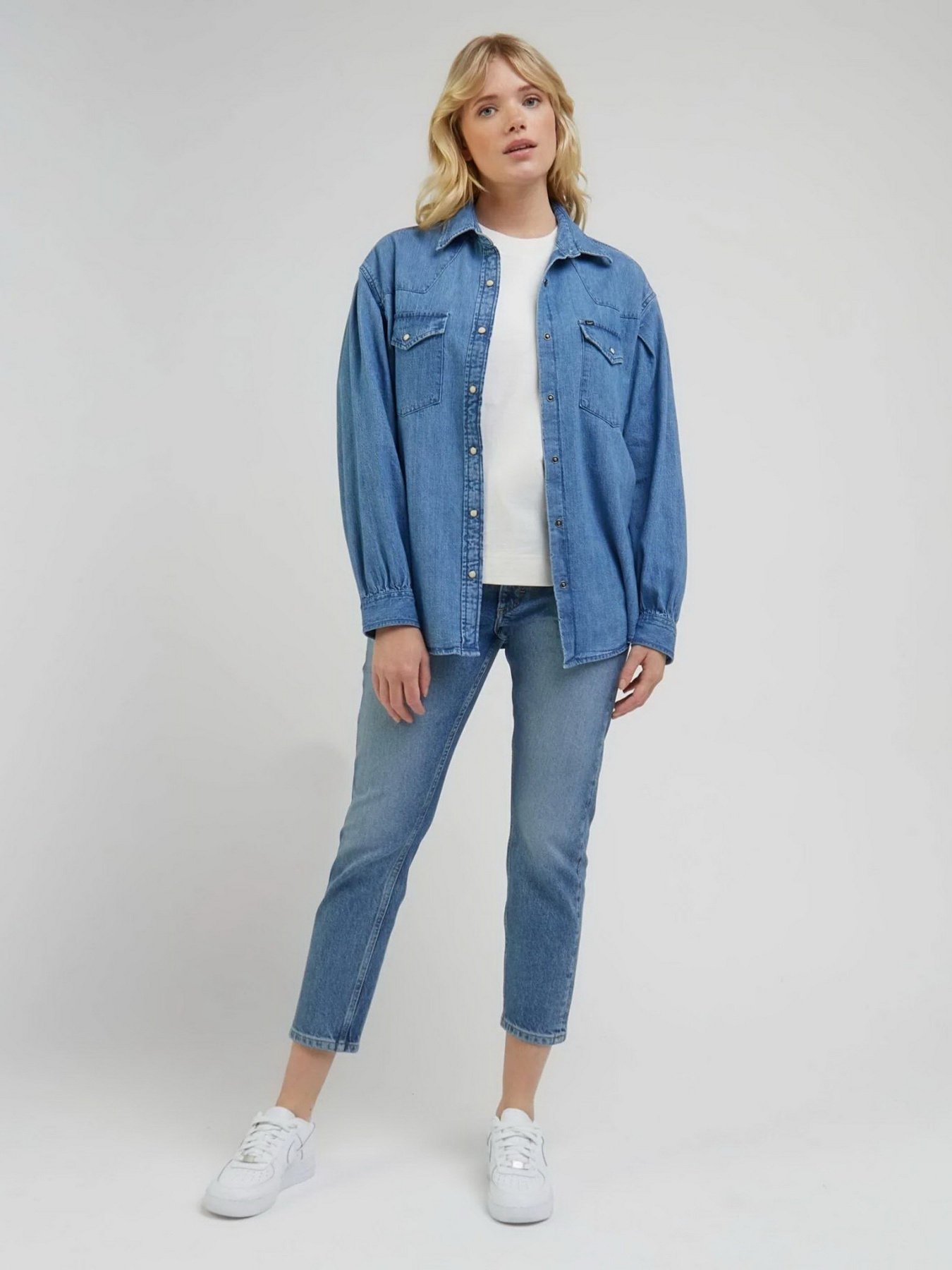 Завужені джинси Lee Rider Slim Straight модель 112341337 Фото