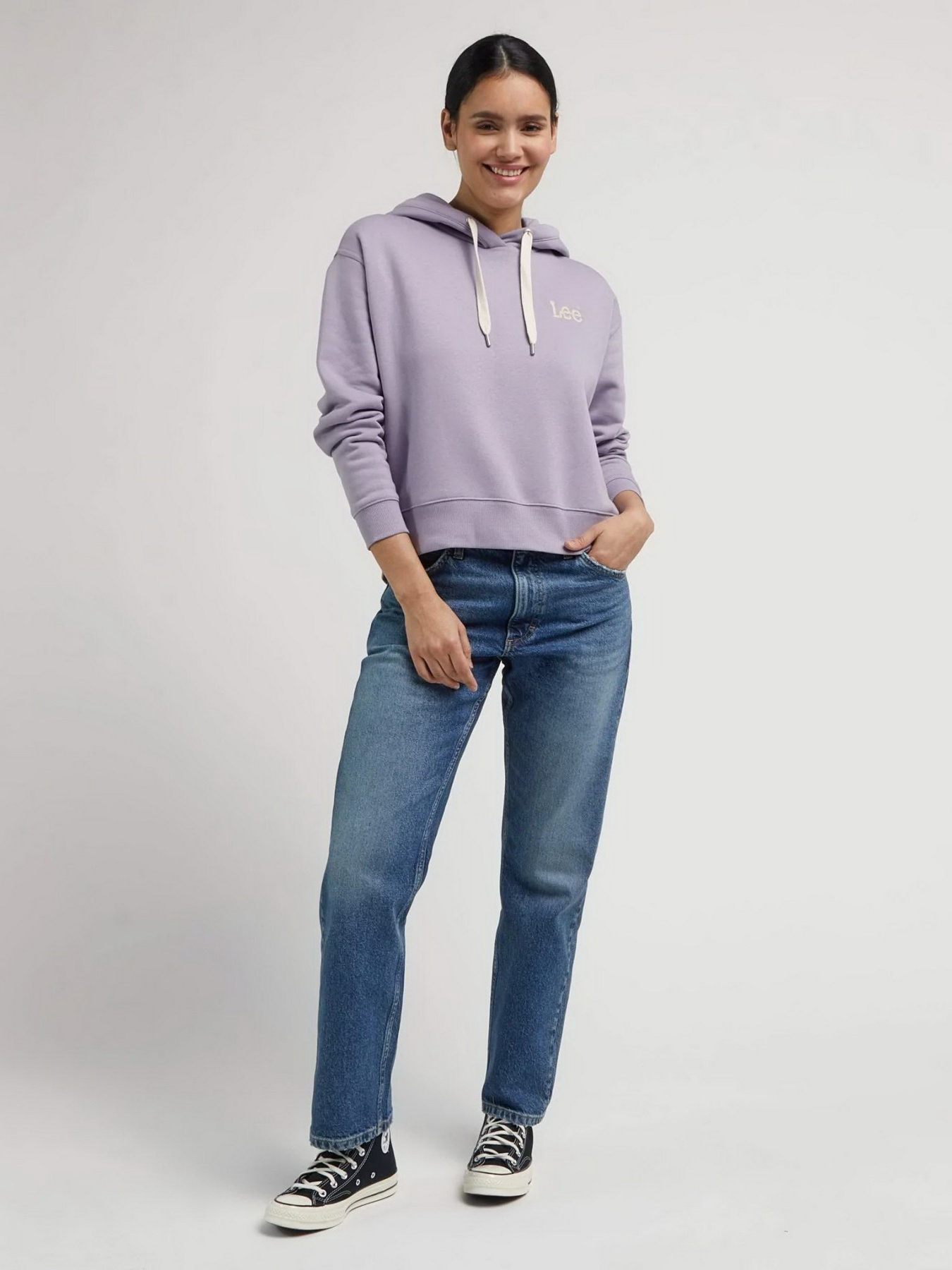 Прямые джинсы Lee Rider Classic Straight модель 112341354 Фото