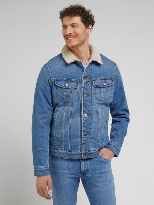 Джинсовая куртка Lee Sherpa модель 112341639 Фото