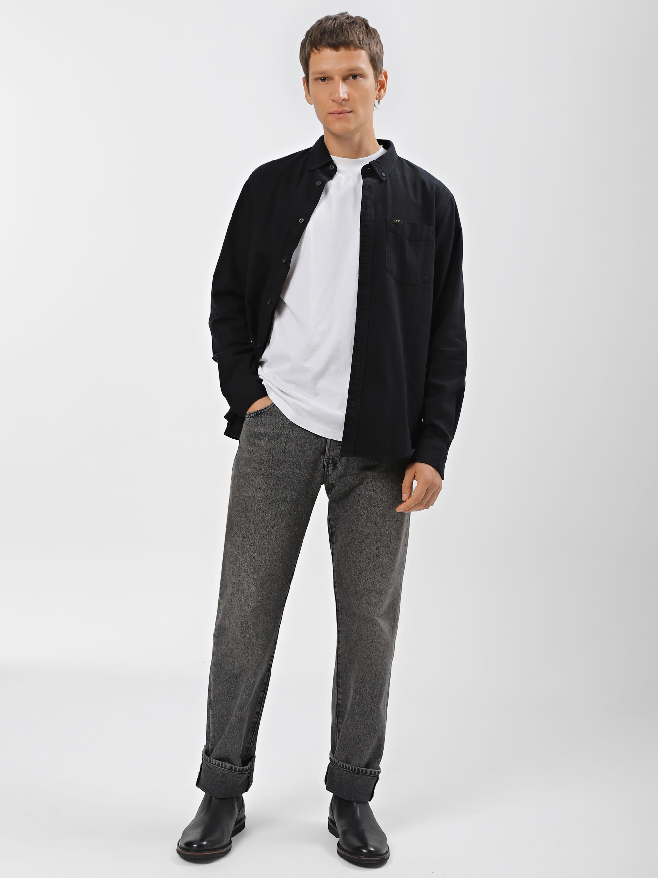 Сорочка повсякденна Lee Lee Button Down модель L880BL01 Фото