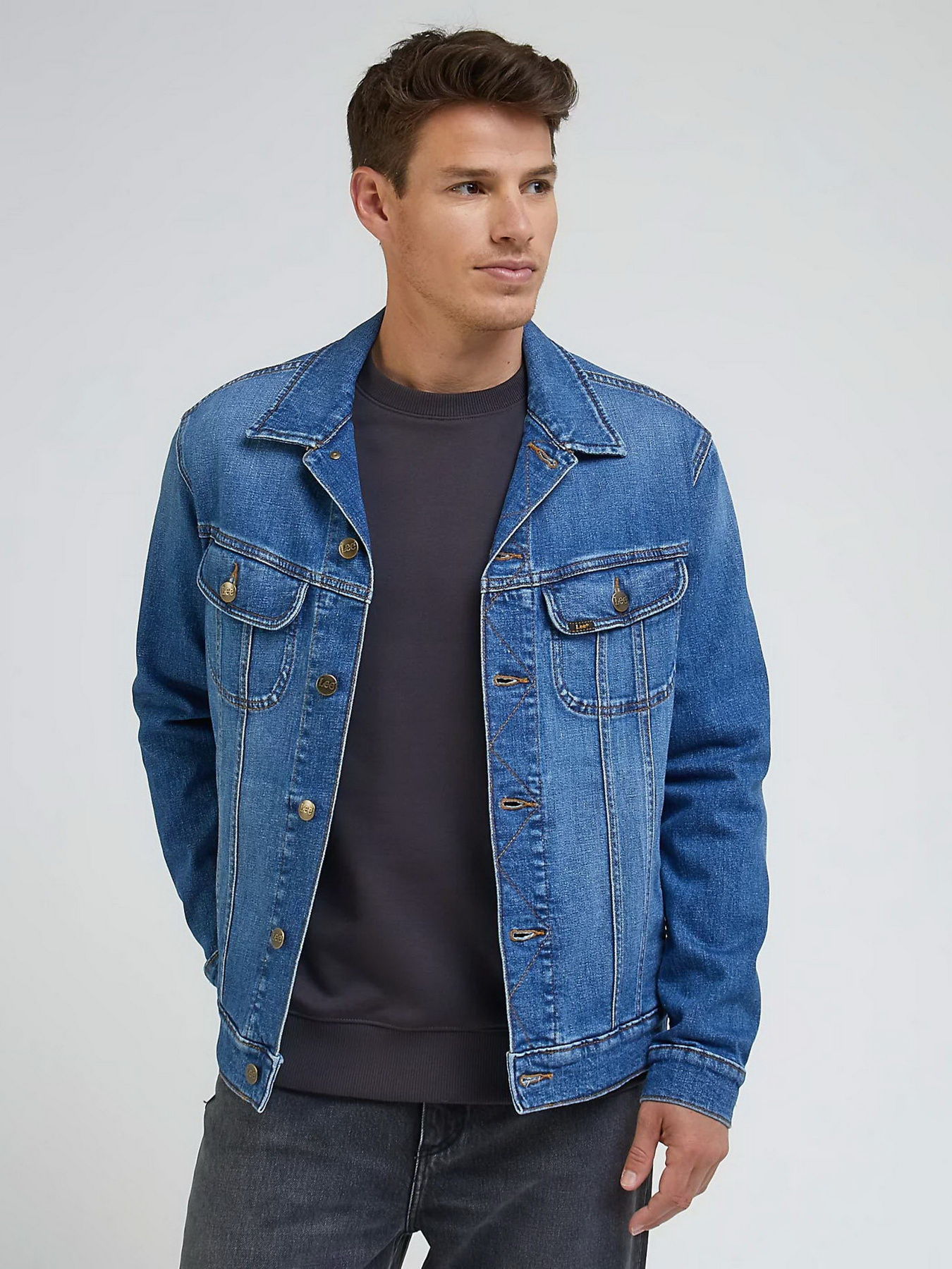 Джинсовая куртка Lee Rider модель 112341637 Джинсовая куртка Lee Rider модель 112341637 Фото