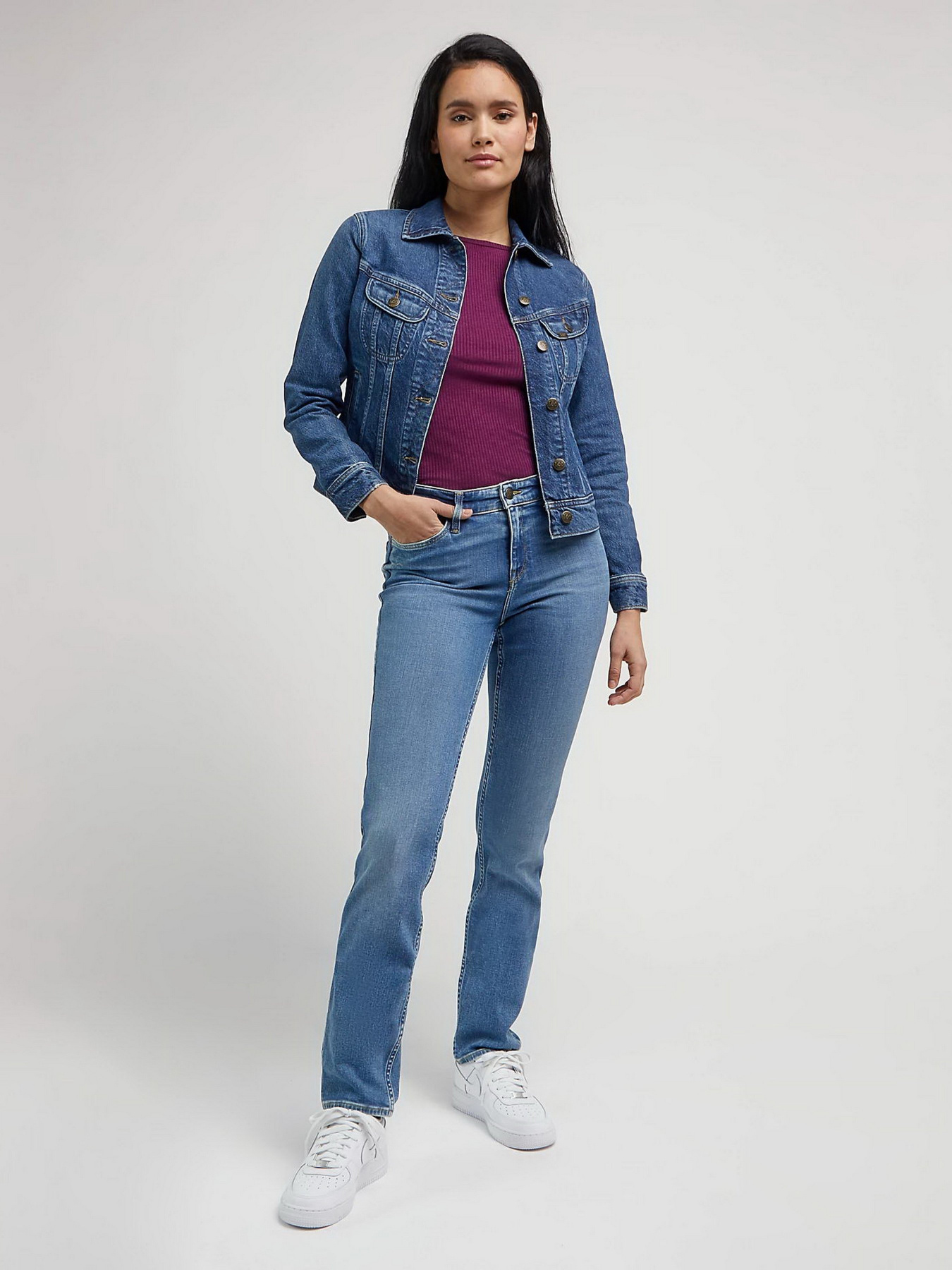 Джинсова куртка Lee Rider Модель 112341297 Фото