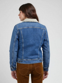 Джинсова куртка Lee Sherpa Rider модель 112341301 Фото