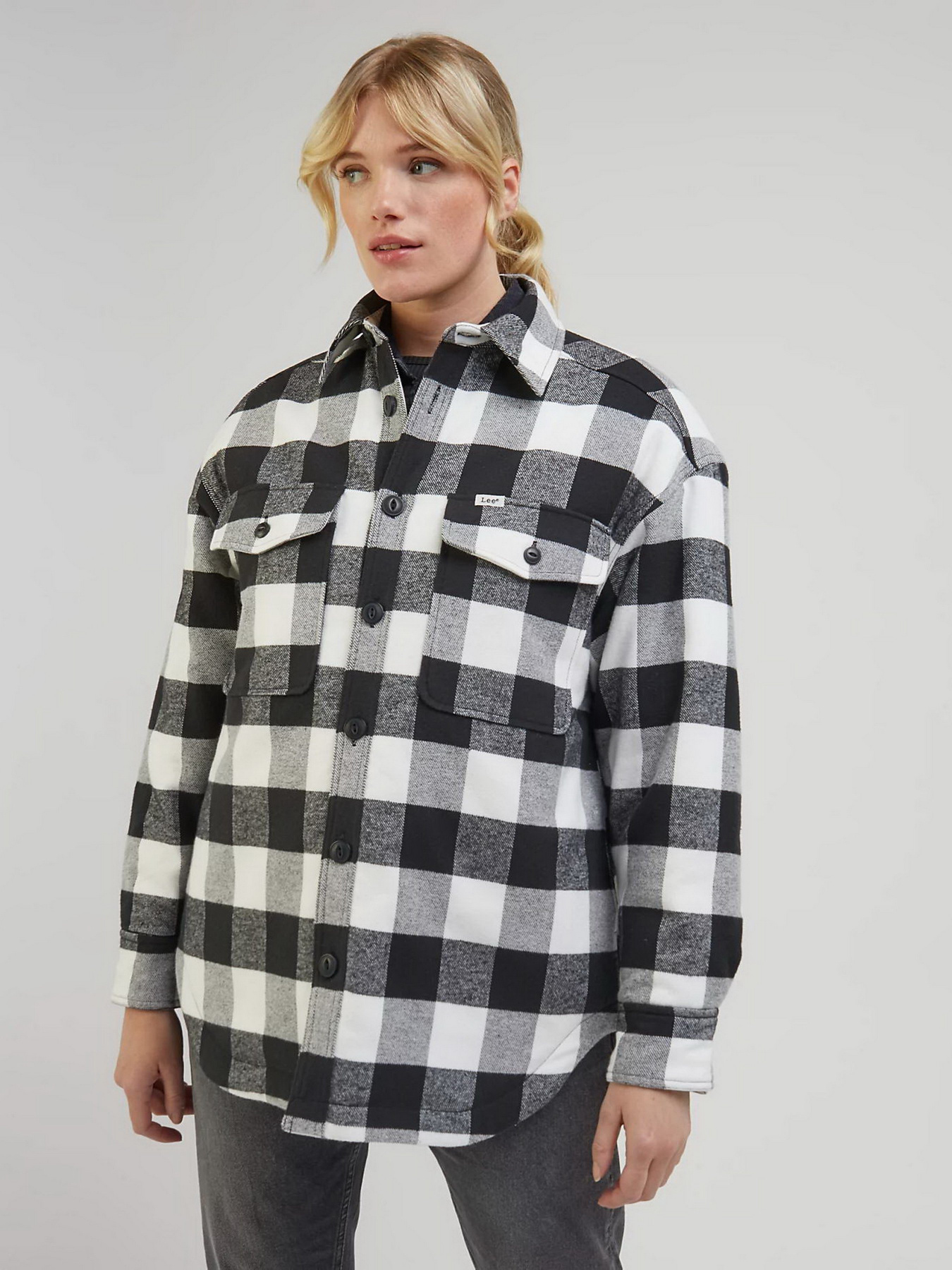 Сорочка повсякденна Lee Quilted Overshirt модель 112341292 Фото