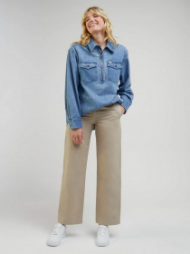 Сорочка Lee Zip Popover модель 112341531 Фото
