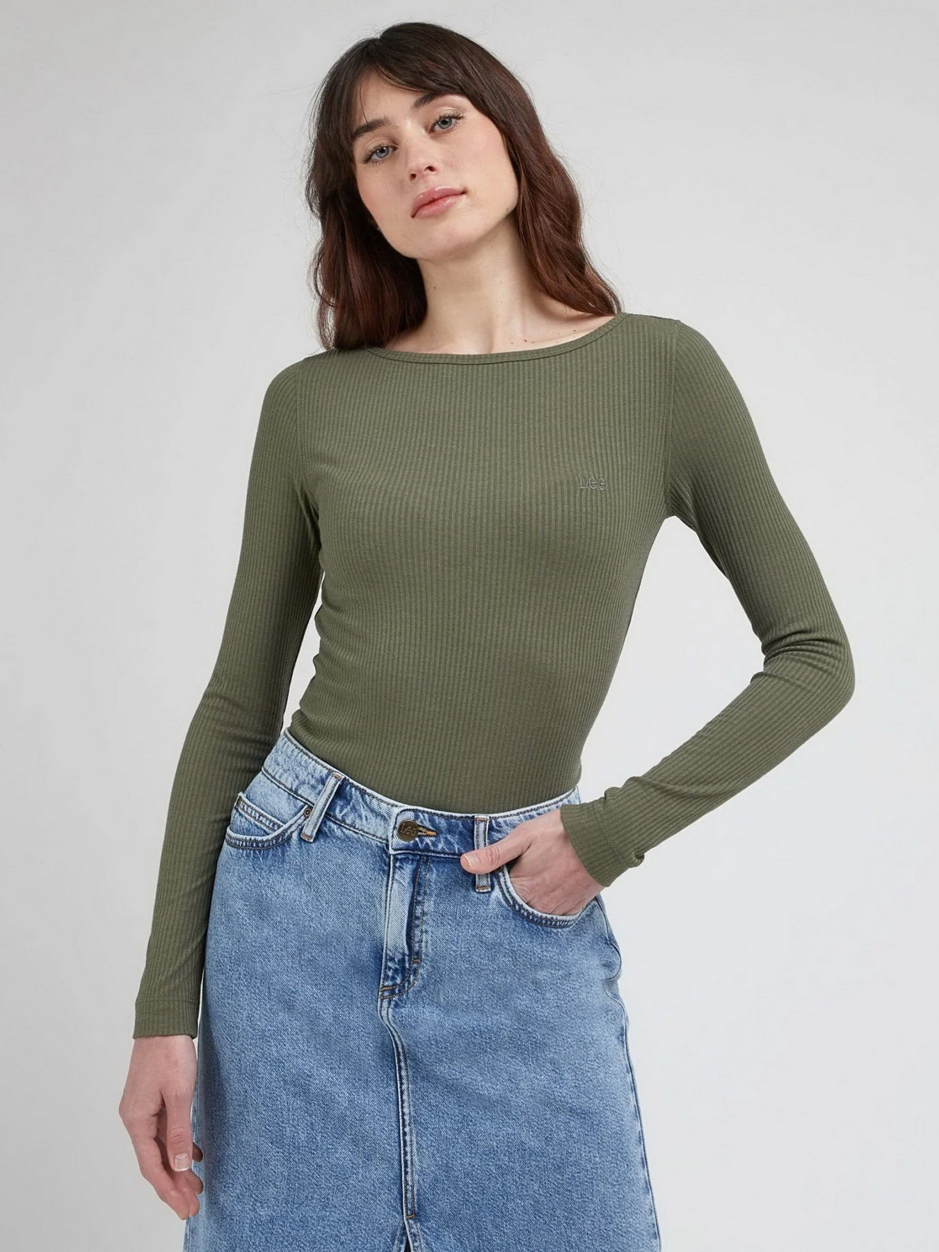 Лонгслів Lee Ls Boat Neck Модель 112341578 Фото