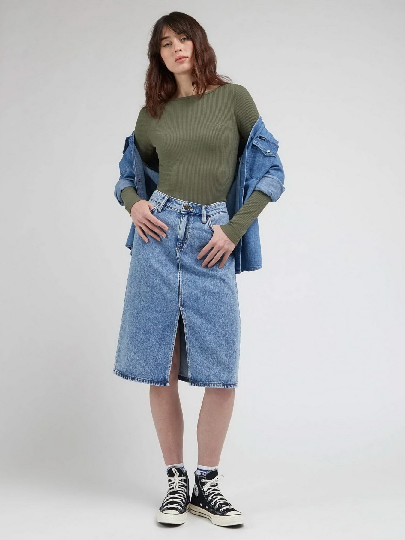 Лонгслив Lee Ls Boat Neck модель 112341578 Фото