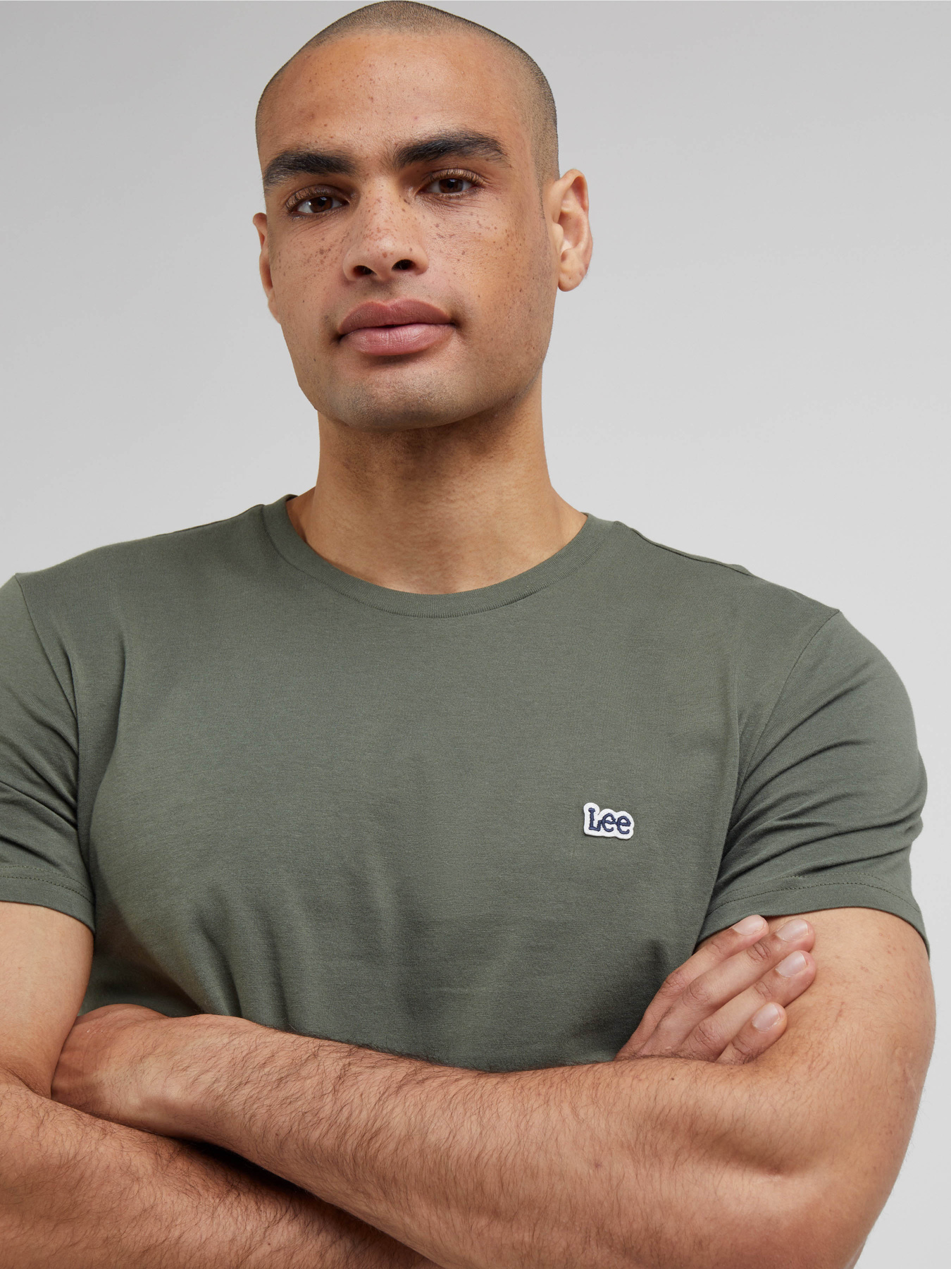 Футболка Lee Ss Patch Logo модель 112341715 Фото