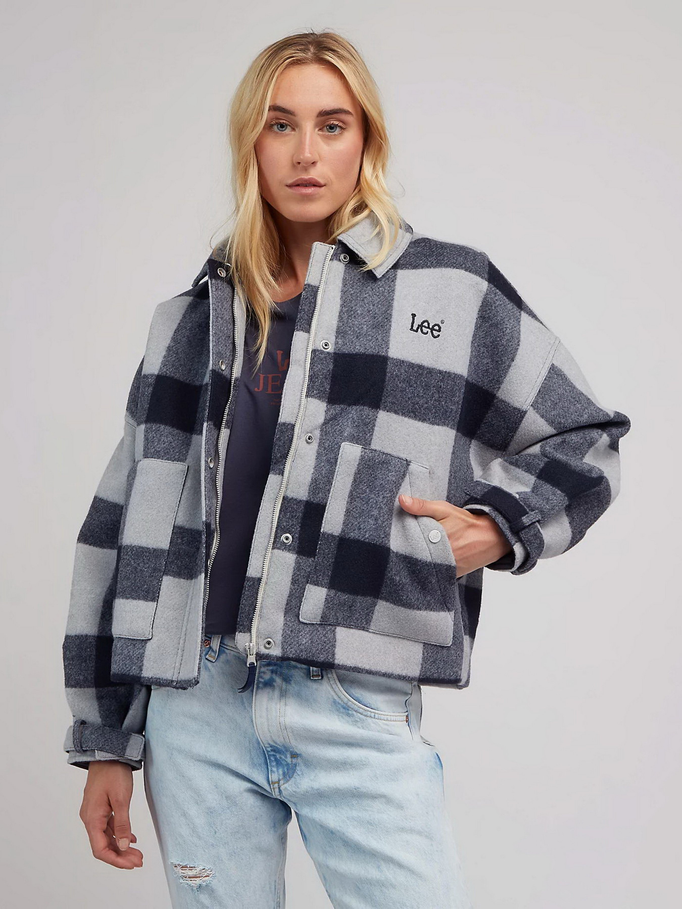 Куртка-рубашка Lee Wool модель 112341602 Фото