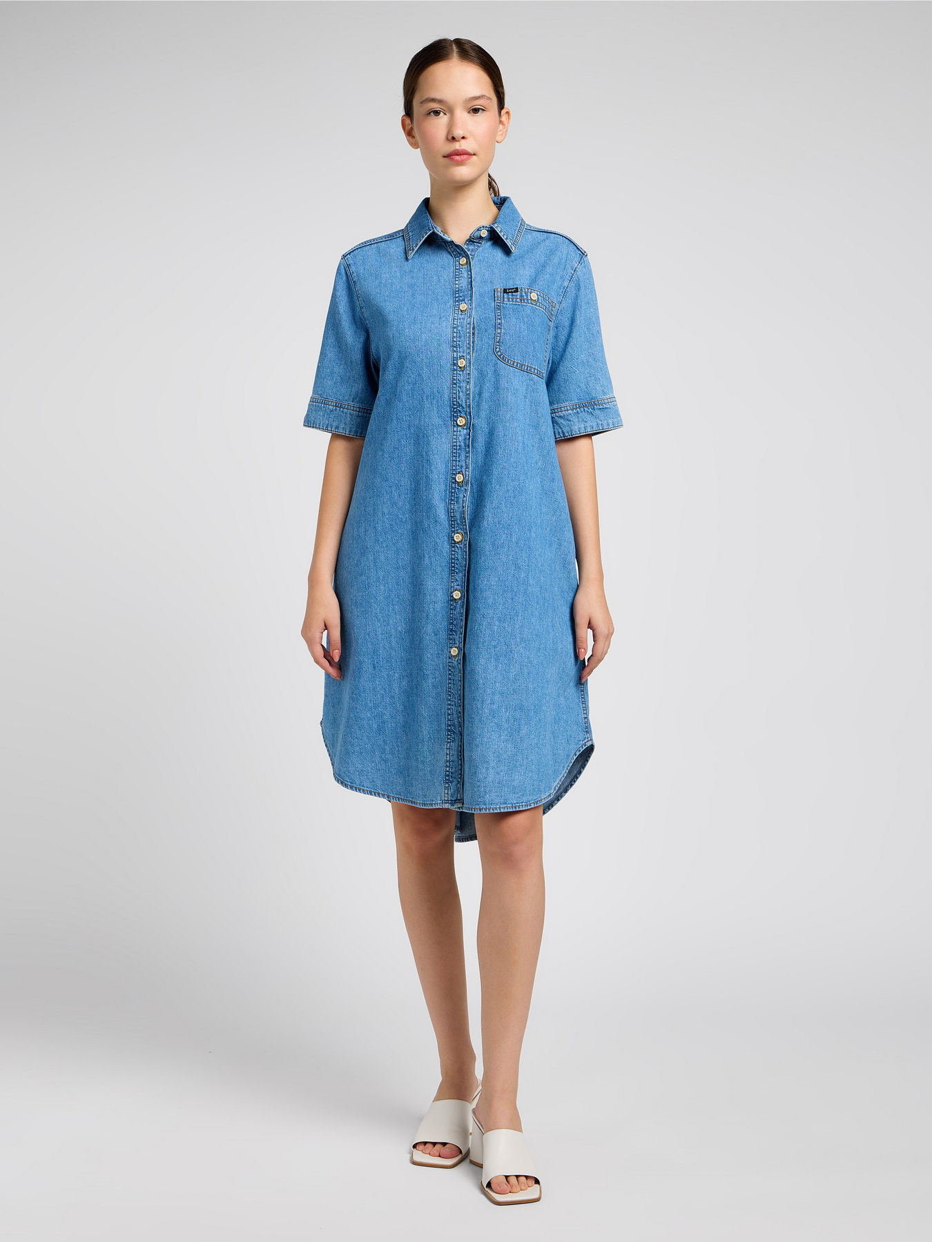 Платье миди Lee All Purpose A Line модель 112350272 Фото