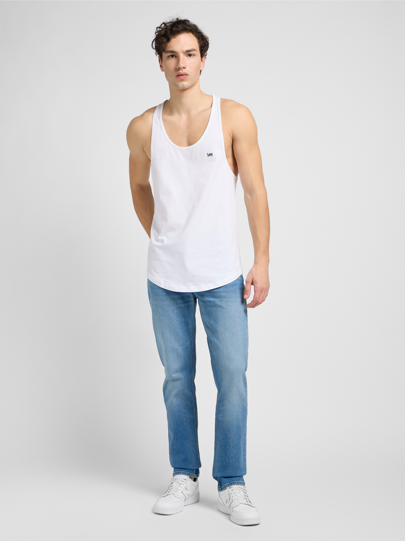 Прямі джинси Lee West модель 112346326 Фото