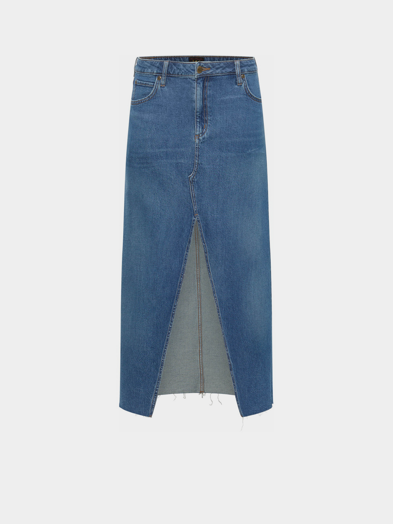 Джинсова спідниця Lee Maxi модель 112349007 Фото