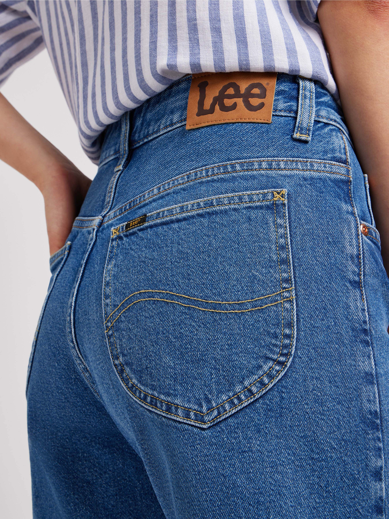 Джинсові шорти Lee Rider Bermuda модель 112349010 Джинсові шорти Lee Rider Bermuda модель 112349010 Фото