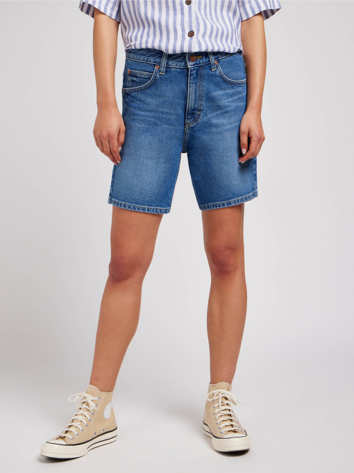 Джинсовые шорты Lee Rider Bermuda модель 112349010 Фото