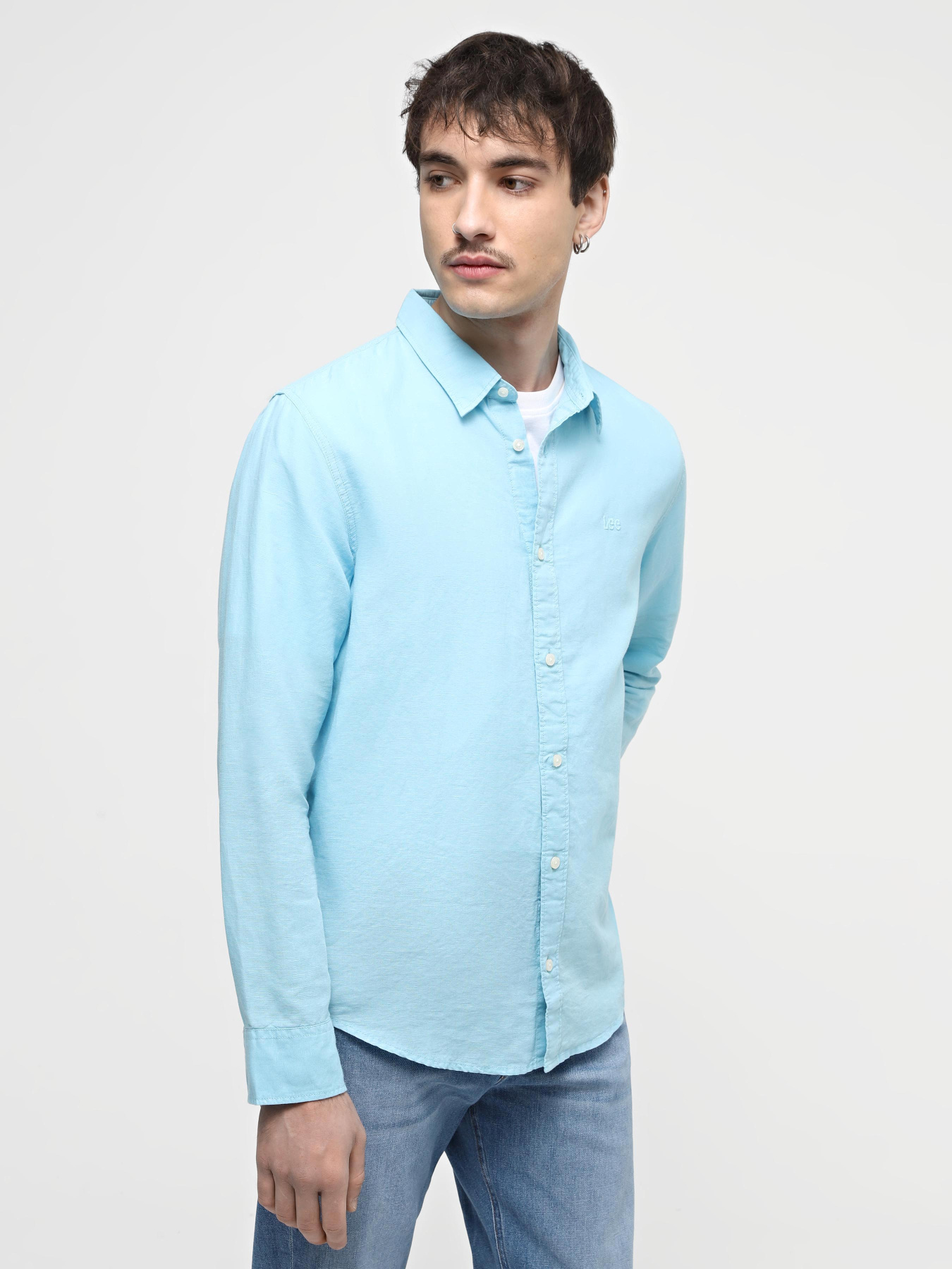 Рубашка повседневная Lee Patch модель 112349050 Рубашка повседневная Lee Patch модель 112349050 Фото