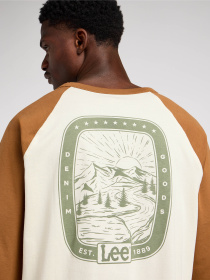 Футболка Lee Raglan модель 112349927 Фото