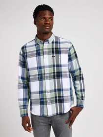 Рубашка в клетку Lee Riveted модель 112349943 Фото