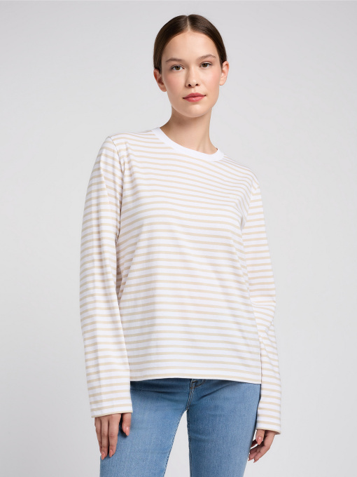 Лонгслив Lee Ls Stripe модель 112351249 Фото