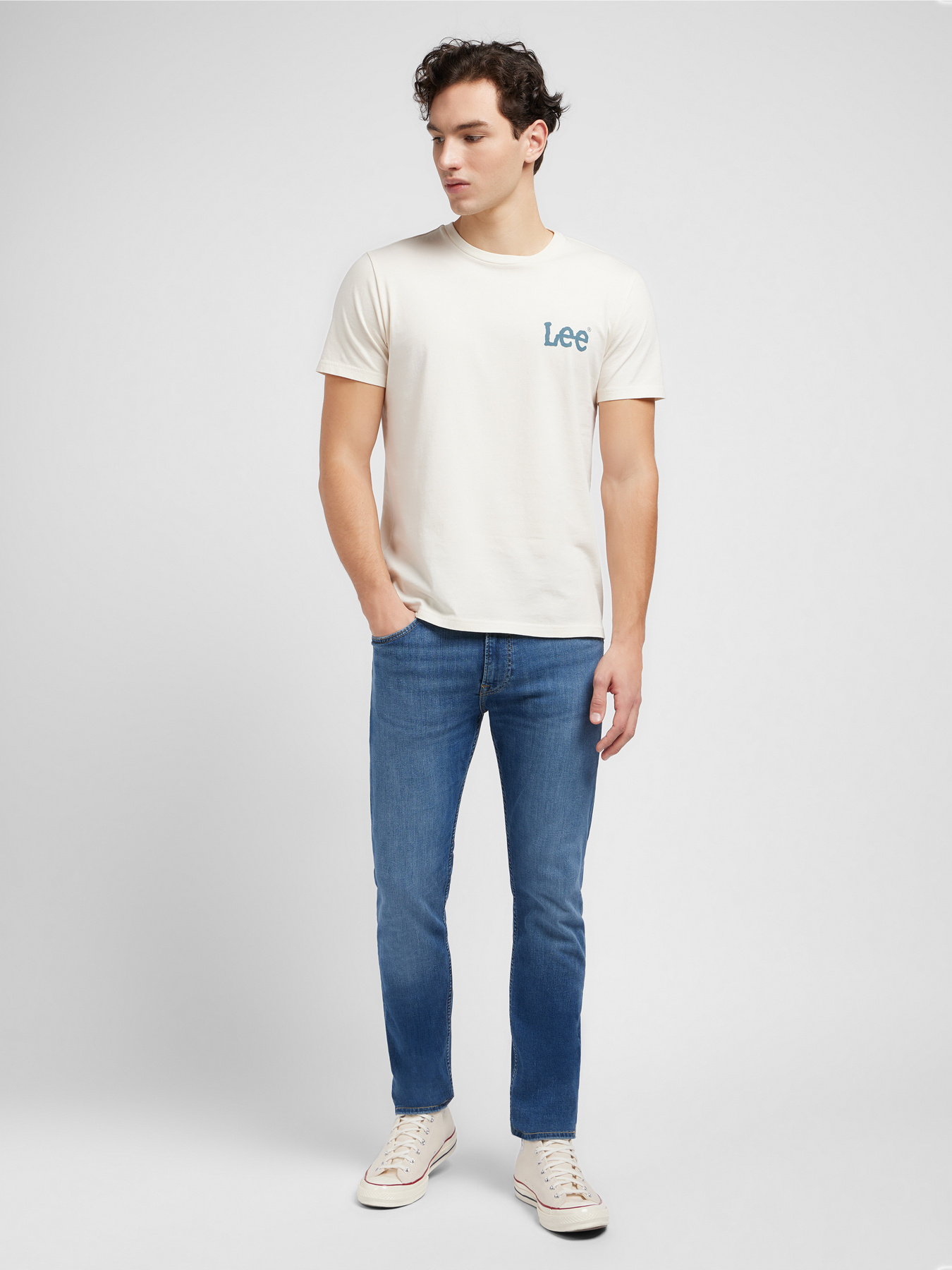 Прямые джинсы Lee Rider модель 112353197 Фото