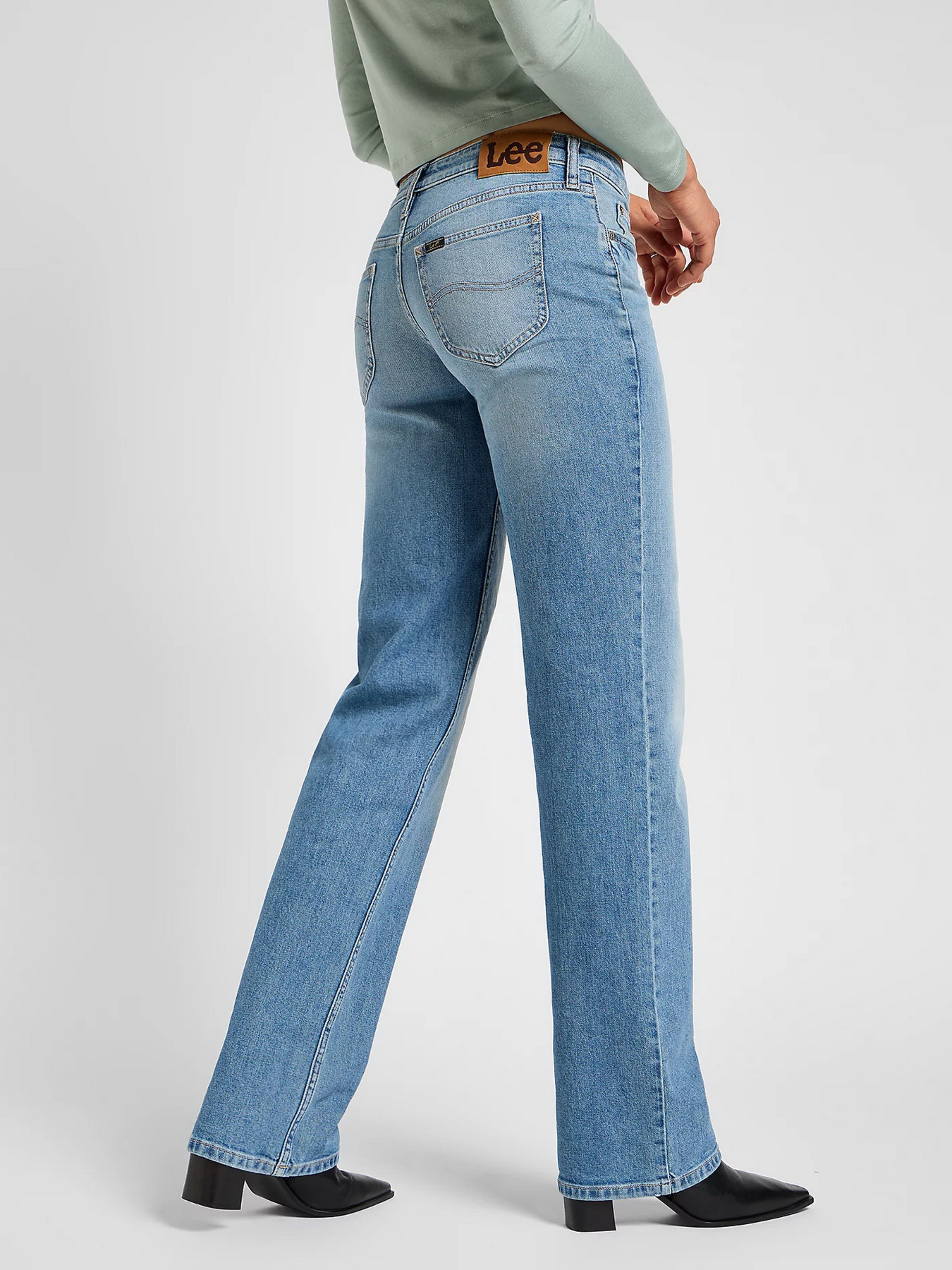 Прямі джинси Lee модель 112355549 Прямі джинси Lee модель 112355549 Фото