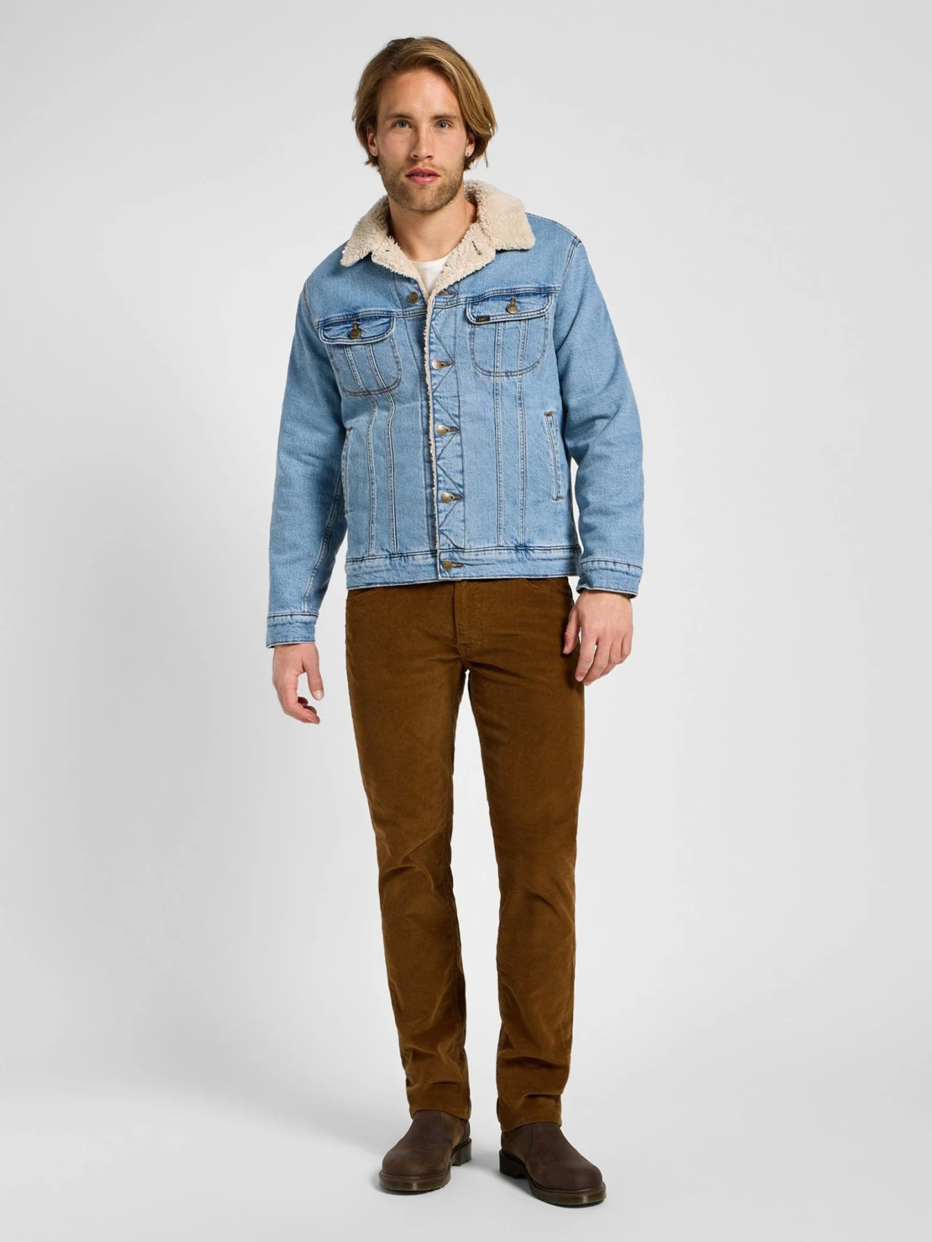 Джинсовая куртка Lee модель 112355556 Фото