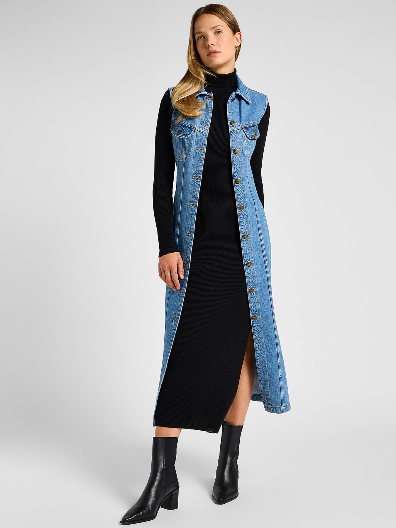 Платье миди Lee модель 112358303 Фото