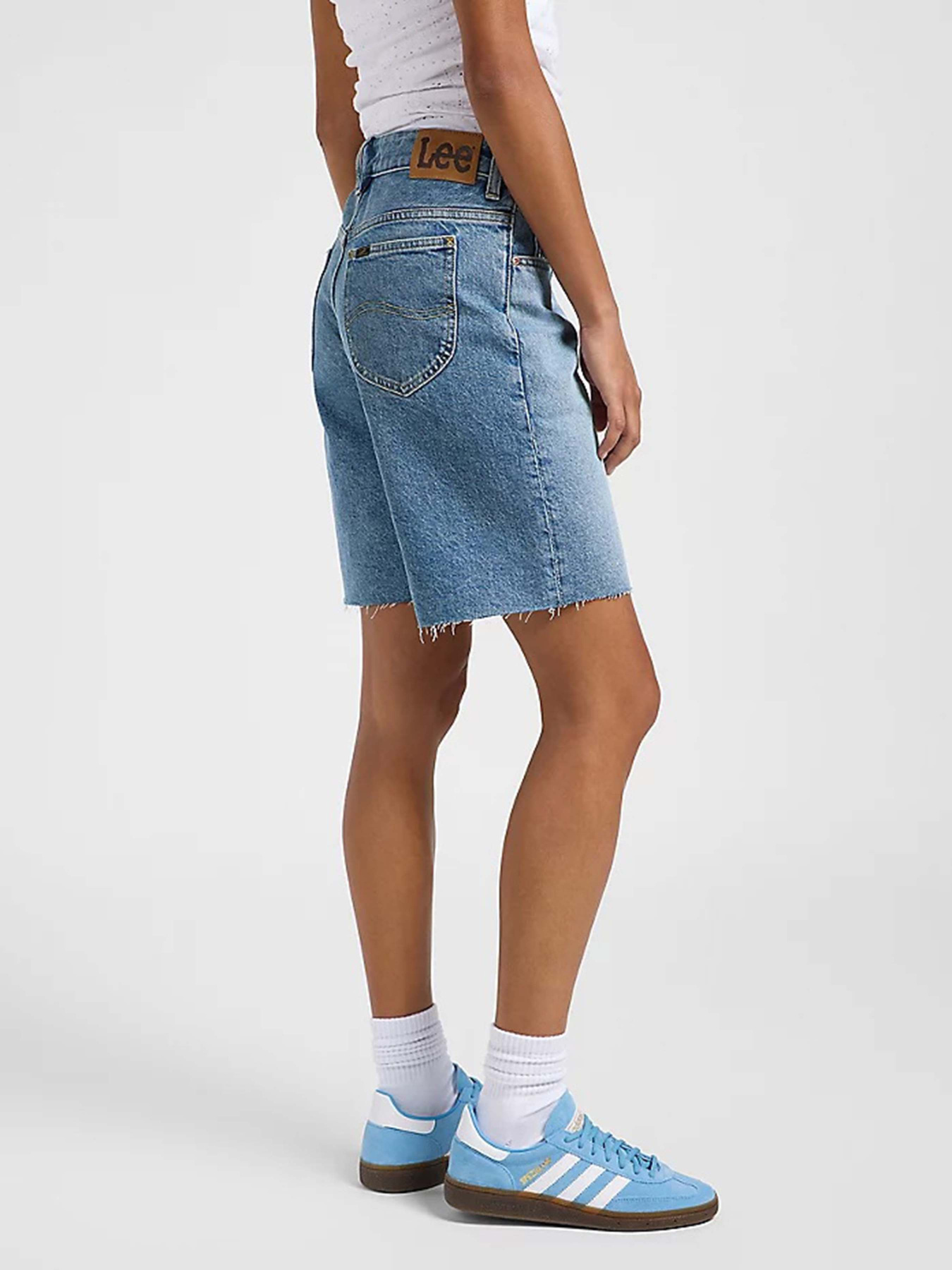 Шорти джинсові Lee модель 112363532 Фото