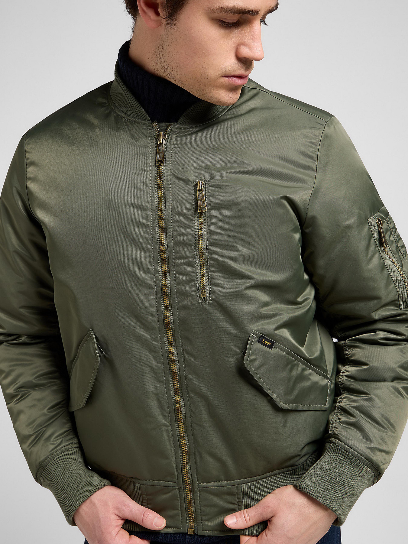 Бомбер Lee модель 112371315 Фото