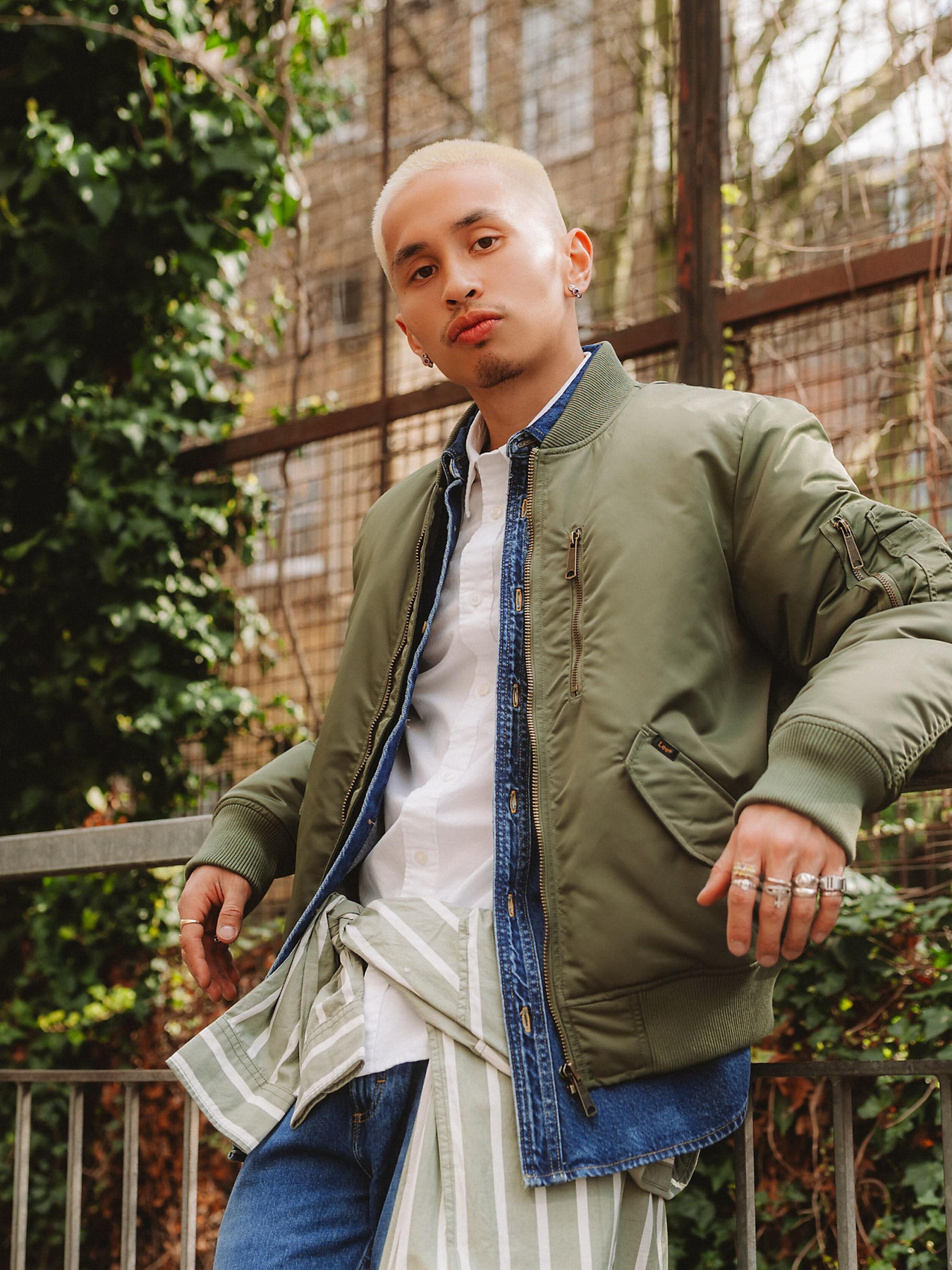 Бомбер Lee модель 112371315 Фото