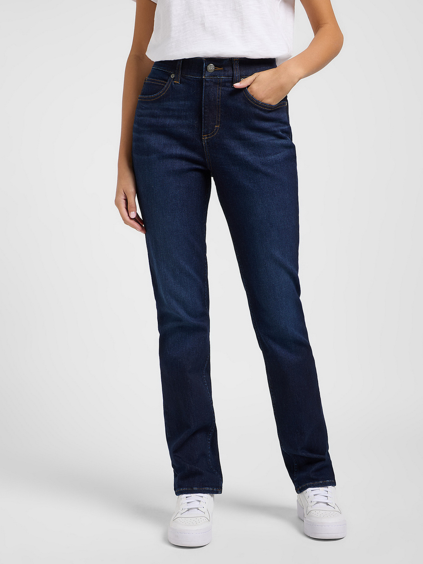 Прямые джинсы Lee модель 112363573 Фото