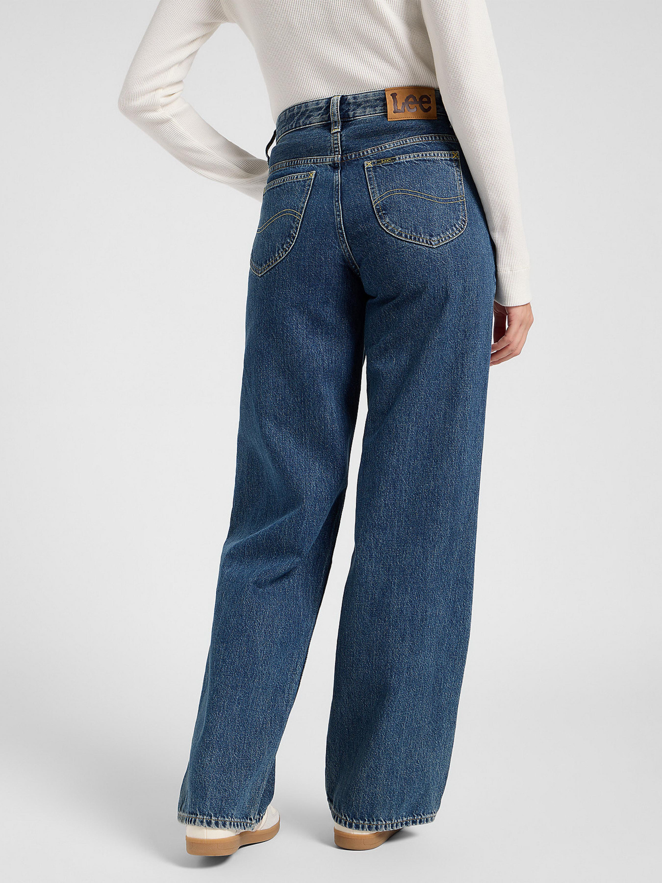 Широкі джинси Lee модель 112370843 Фото