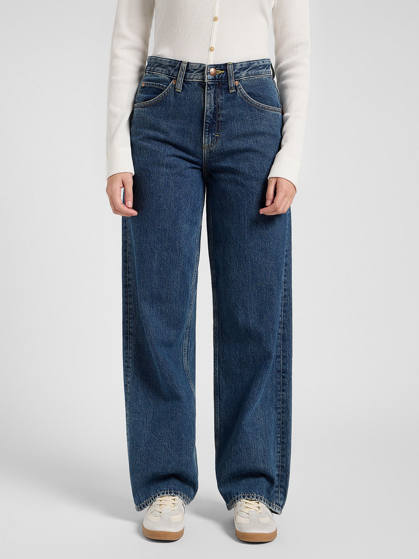 Широкі джинси Lee модель 112370843 Фото