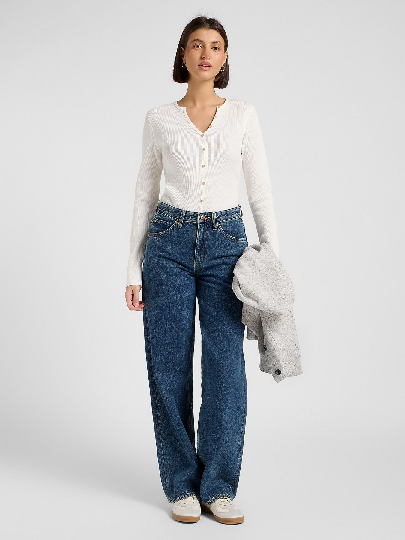 Широкие джинсы Lee модель 112370843 Фото