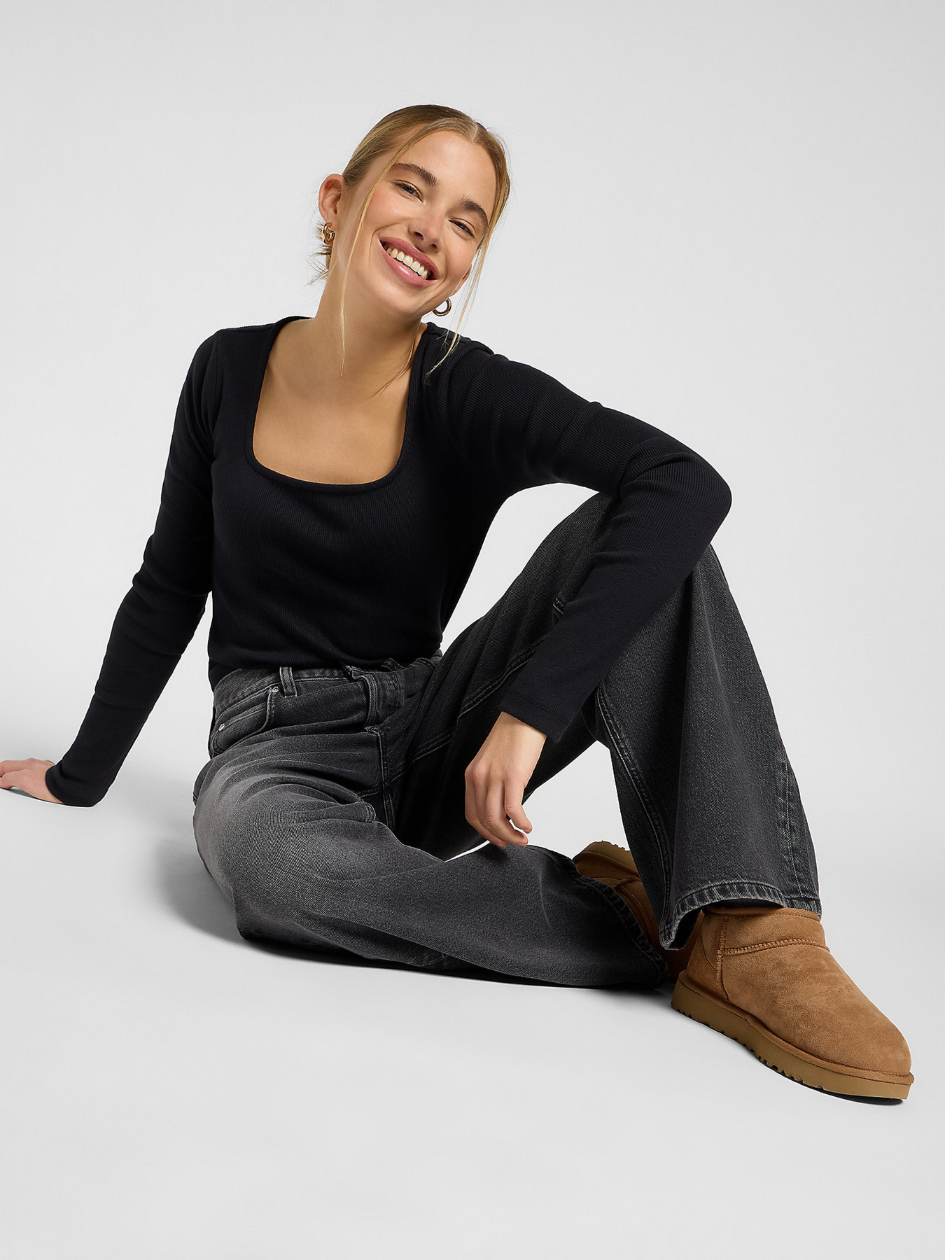 Широкие джинсы Lee модель 112371088 Фото